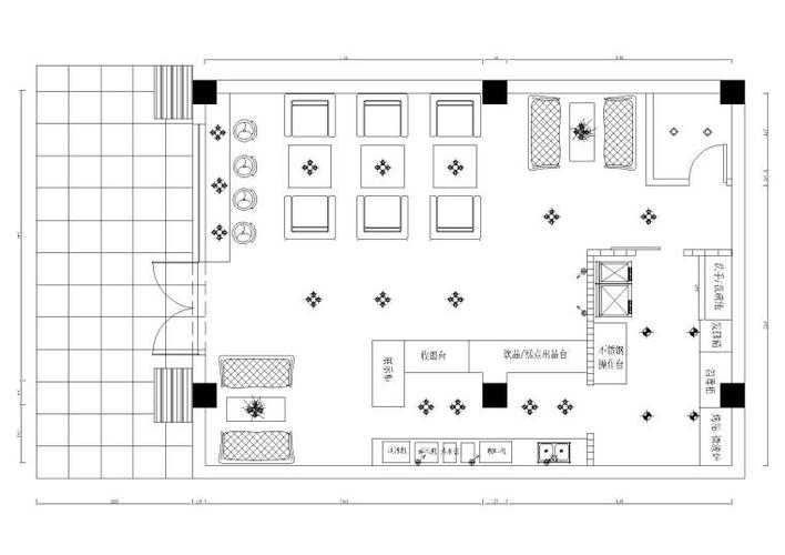 灯具材料店铺装修图纸 灯具材料店铺装修图纸大全