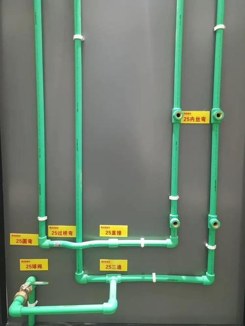 装修公司排水知识大全图片 装修公司水管展示图片